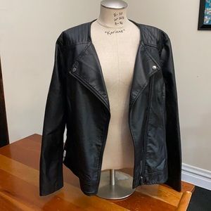 Leather jacket